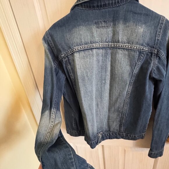 Dolce & Gabbana Denim Jean Jacket with Rhinestones - Picture 8 of 14